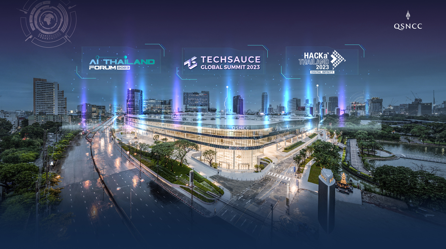 QSNCC将举办3场数字活动推动泰国成为东南亚的“数字门户”