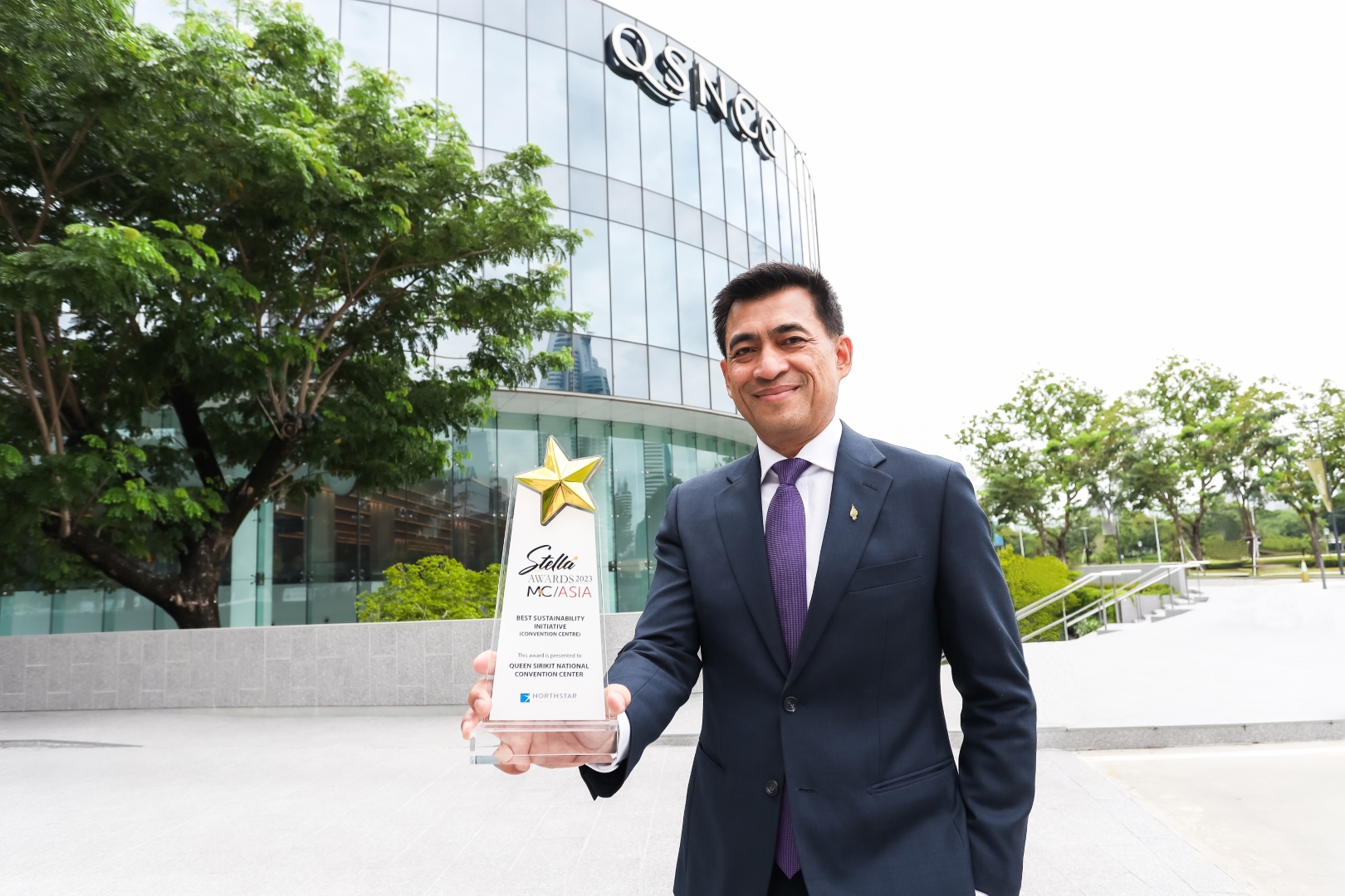 QSNCC凭借“最佳可持续发展倡议”荣获M&C Asia Stella 2023最佳会议中心大奖