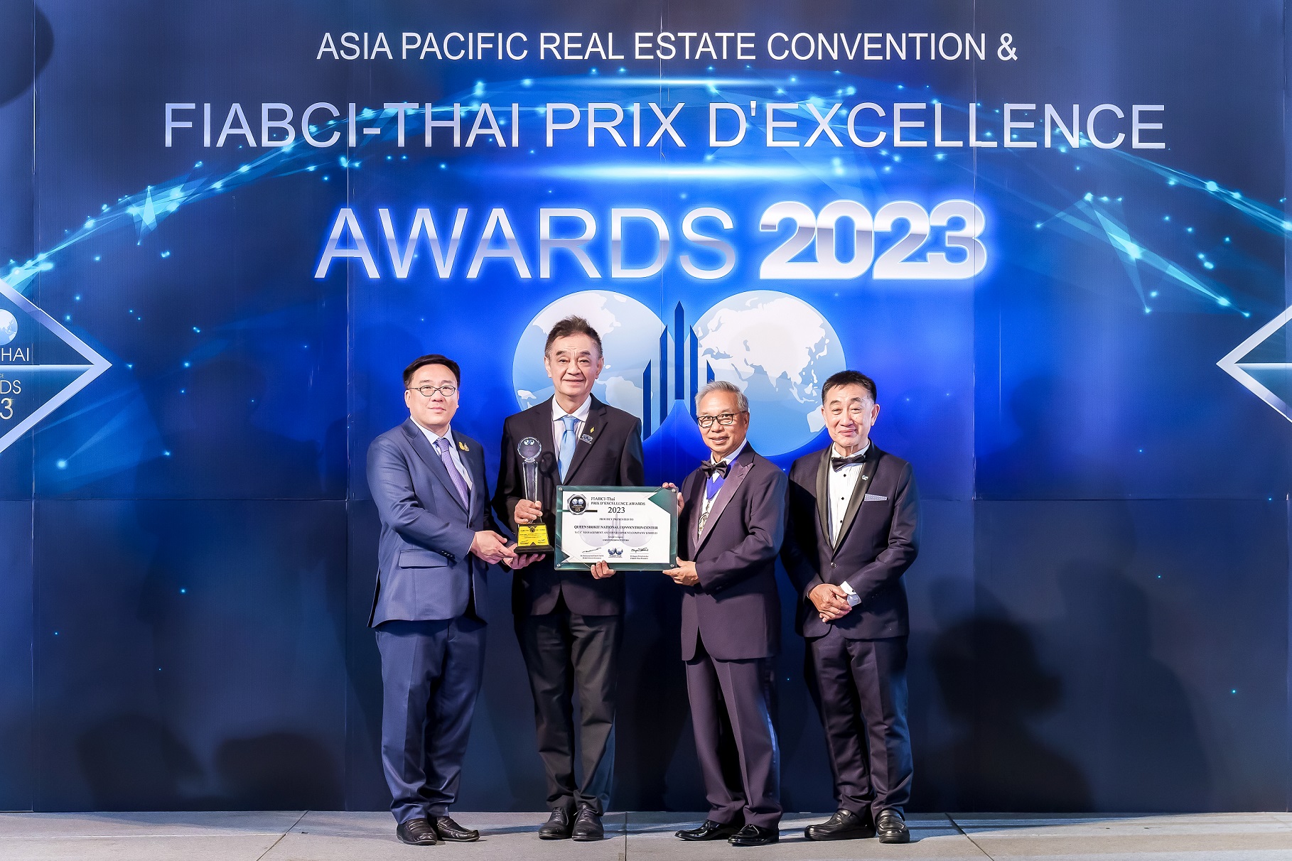 QSNCC：泰国唯一获得 “FIABCI-Thai PRIX D’EXCELLENCE AWARDS 2023”奖项的会议中心，会议中心类别中的卓越建筑